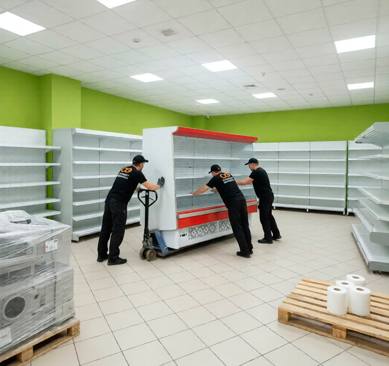 Переезд магазина в Батайске